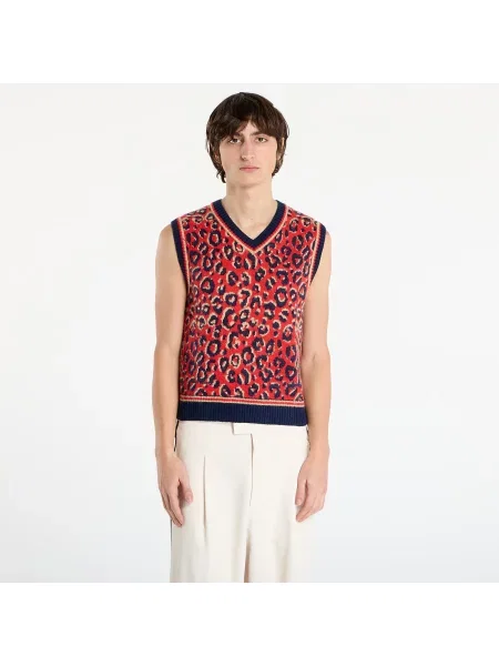 Pleten telovnik Adidas Originals temno modra