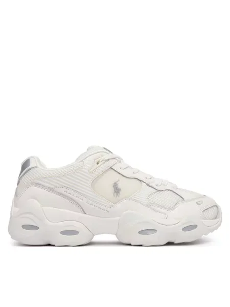 Sneakers Polo Ralph Lauren Trackstr alb