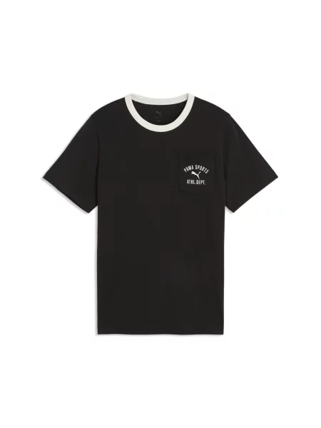 PUMA koszulka Varsity Odzież S czarny