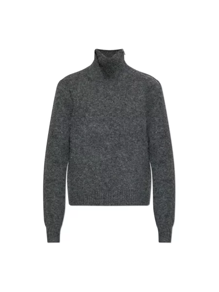 Sweter z golfem Isabel Marant szary
