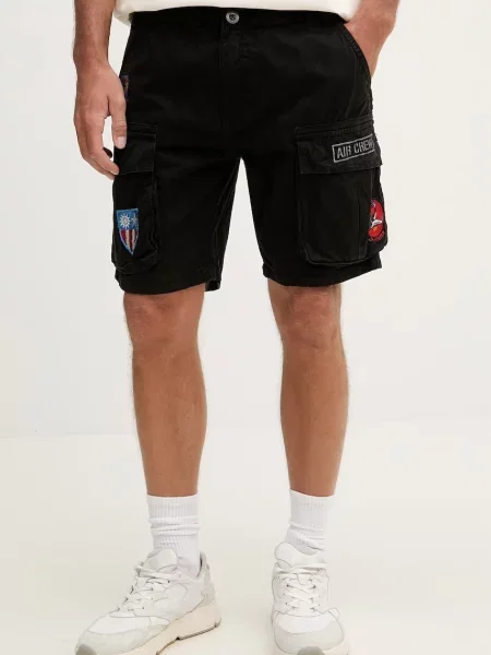 Alpha Industries cargo kratke hlače Flying Tigers črna