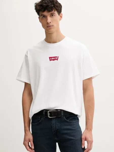 Тениска Levi's с апликация бяло