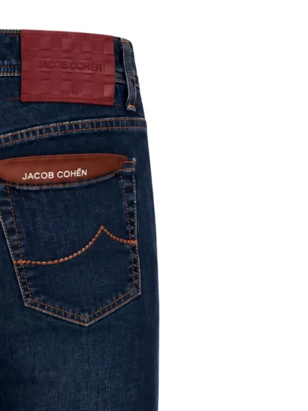 Blugi drepți Jacob Cohën albastru