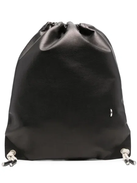 Rucsac Rick Owens din piele negru