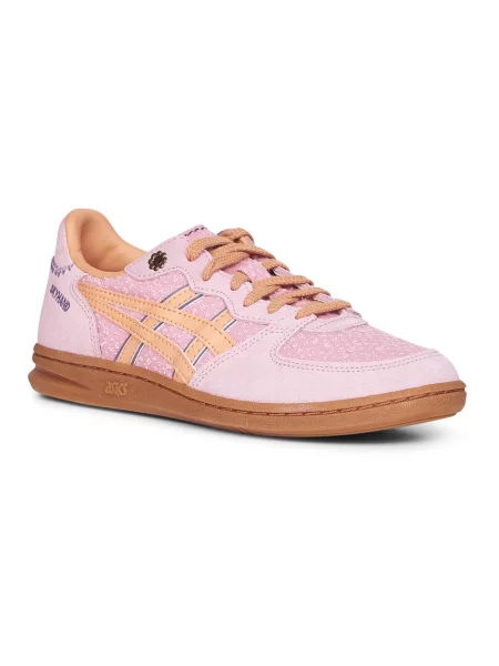 Sneakersy Asics skórzane różowe