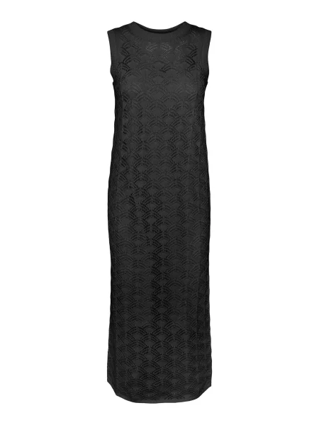 VERO MODA Úpletové šaty černá