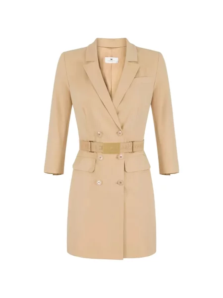 Mała mały sukienka mini Elisabetta Franchi garniturowa