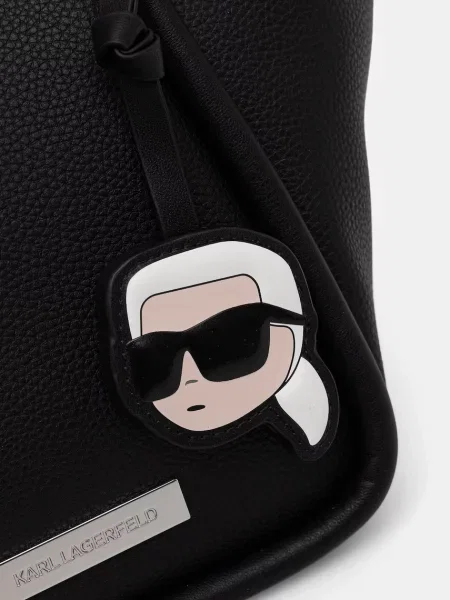 Кожаная сумка шоппер Karl Lagerfeld