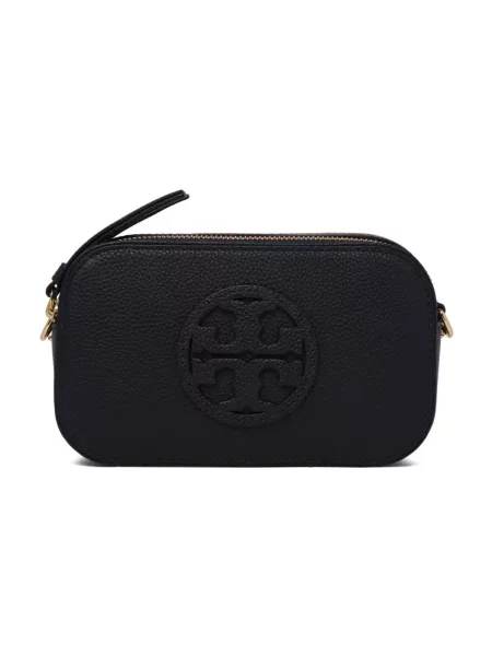 Torebka crossbody Tory Burch skórzana elegancka niebieska