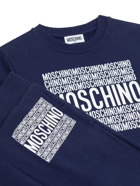 Komplet dresowy dziecięcy Moschino niebieski