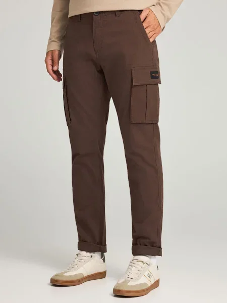 Funky Buddha Pantaloni închis maro