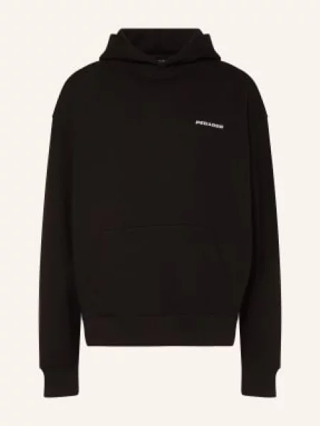 Pegador Bluza Z Kapturem Oversize Tate schwarz czarna
