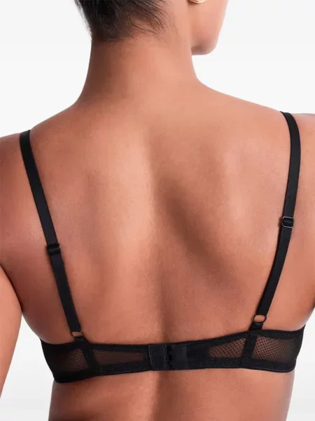 Sutien Aubade cu model floral negru
