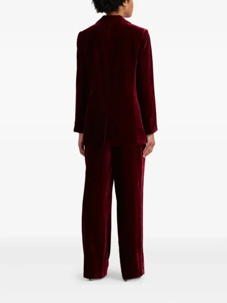 Aksamitna marynarka Chinti & Parker czerwona