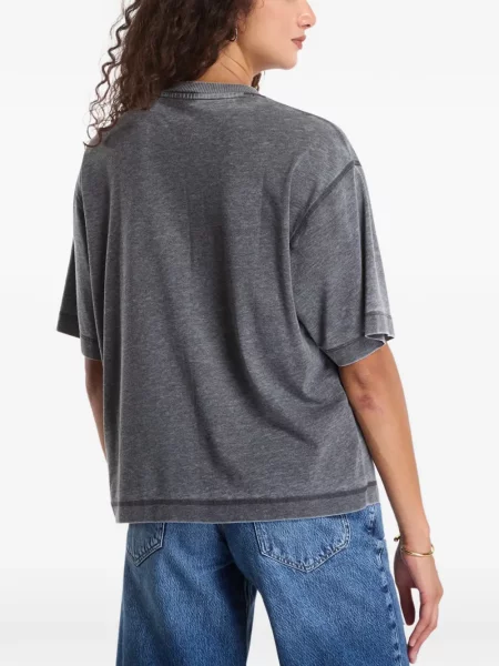 Tricou Guess cu imagine gri