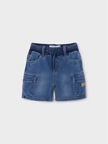 NAME IT Джинсові шорти Nmmben Голубий Baggy Fit