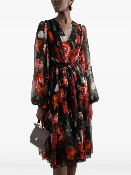 Geantă Dolce & Gabbana Sicily roșu