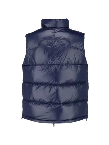 Matlasat tricou polo Polo Ralph Lauren de lână cu decolteu în V albastru
