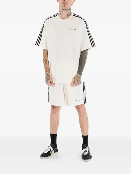 Polar Adidas w paski do kolan garniturowy czarny