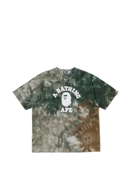 Tricou A Bathing Ape® cu imagine cu legături verde