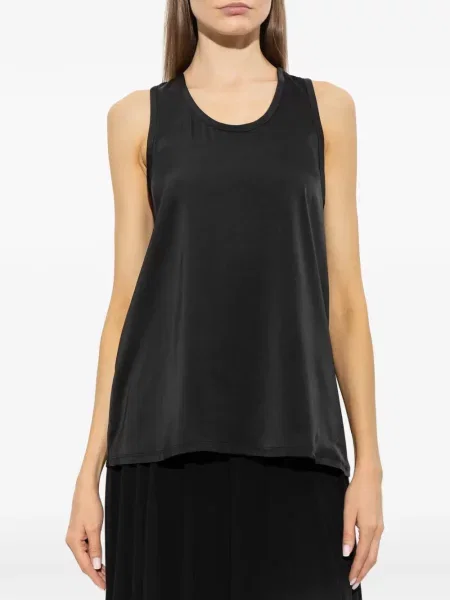 Top Michael Michael Kors din satin negru
