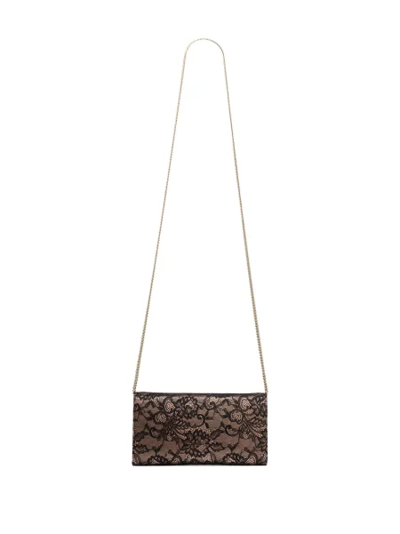 Colier Jimmy Choo din dantelă negru