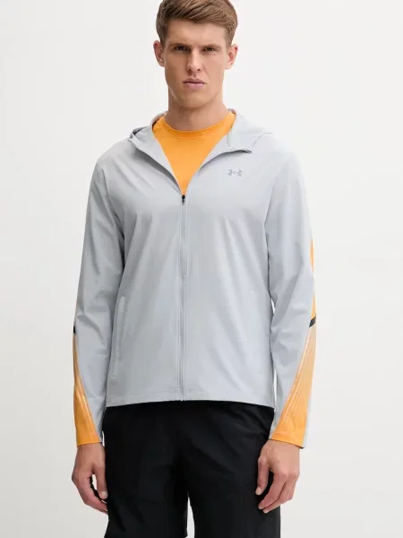 Under Armour Sportovní bunda Velociti Storm šedá
