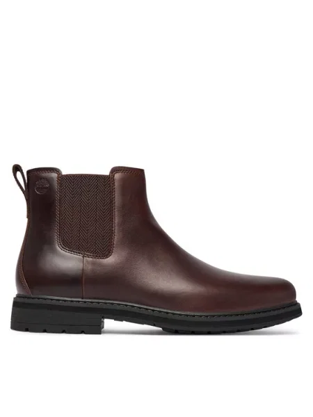 Μποτάκια με λάστιχο Timberland Stormbucks καφέ