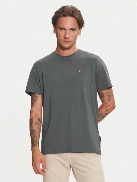 T-Shirt Napapijri πράσινο