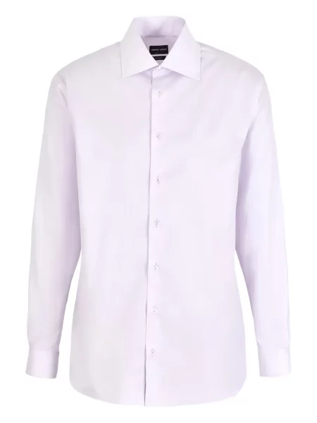 Košile Giorgio Armani fialová