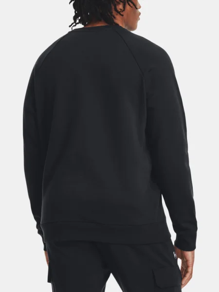 Hanorac Under Armour Rival Fleece Crew Black M negru