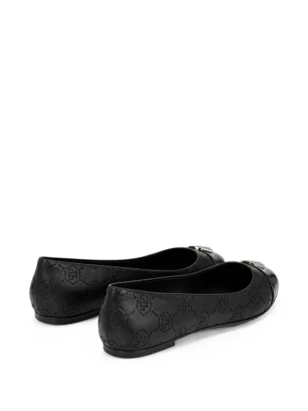 Balerini Philipp Plein din piele negru