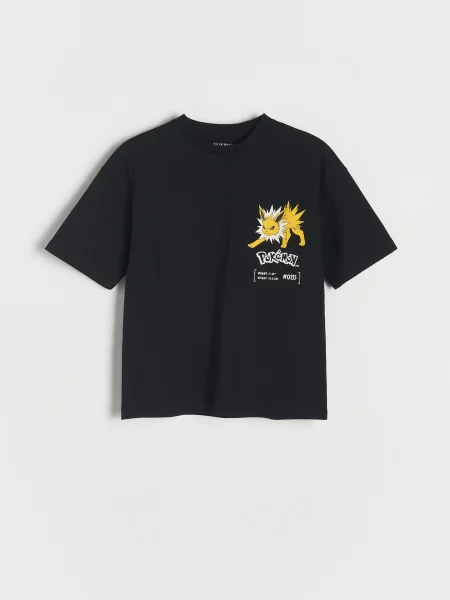 Reserved Футболка Pokémon чорний
