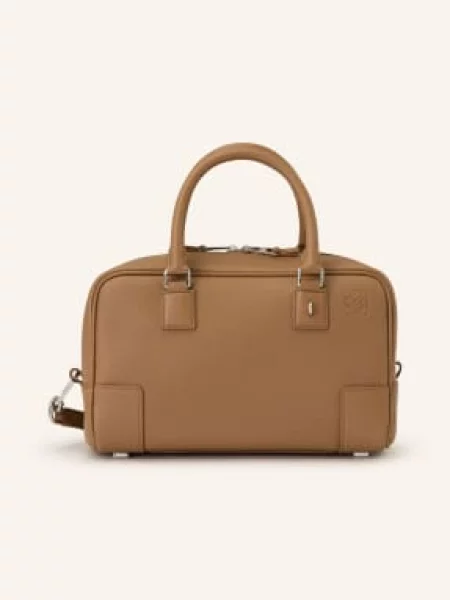 Loewe Taška Přes Rameno Amazona koňaková stříbrná