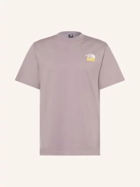 The North Face T-Shirt Motion lila biała
