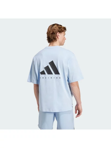 ADIDAS PERFORMANCE Funkční tričko Power světlemodrá černá