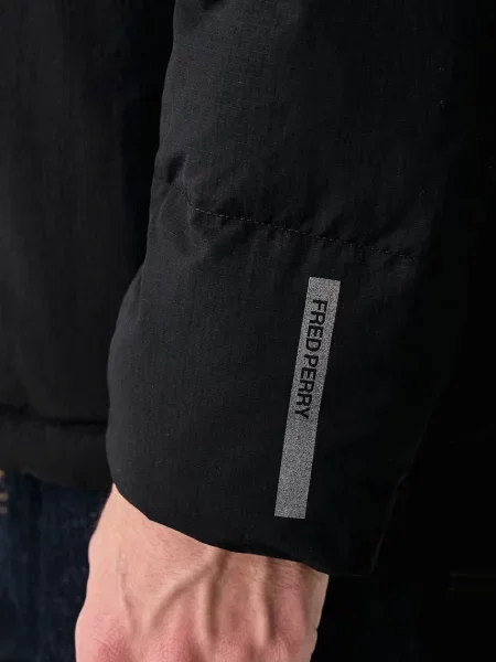 Fred Perry férfi kabát fekete