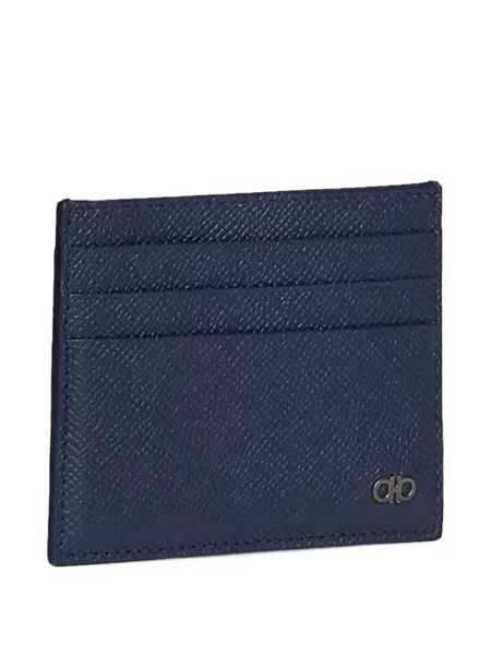 Portofel Ferragamo din piele albastru