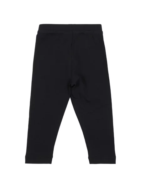 Legginsy dziecięce Moschino czarne