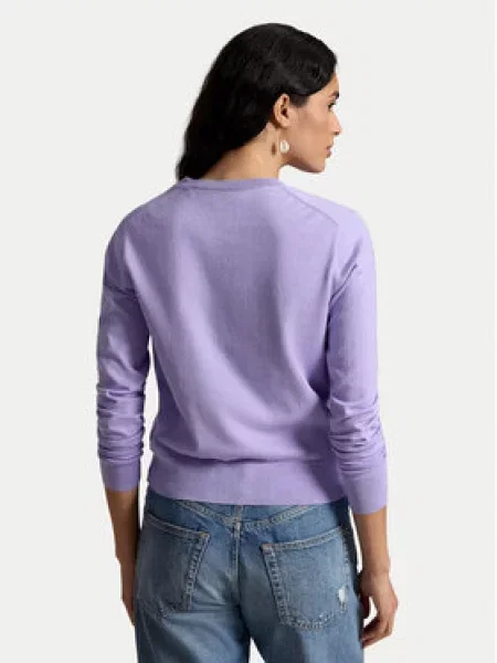 Polo Ralph Lauren Pletena jopica Svetlo vijolična
