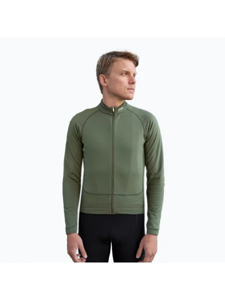 Jachetă de ciclism pentru bărbați POC Thermal epidote green verde