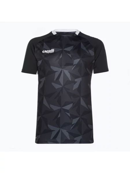 Fotbalové tričko Capelli Pitch Star Goalkeeper černá/bílá bílé