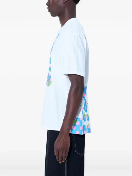 Tricou B.eautiful cu imagine alb