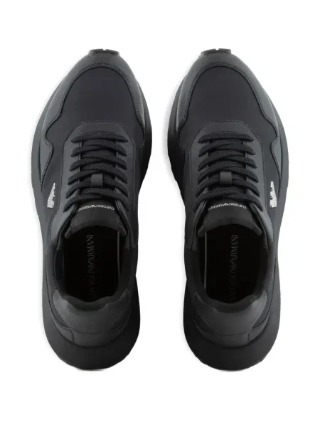 Sneakerși Emporio Armani negru