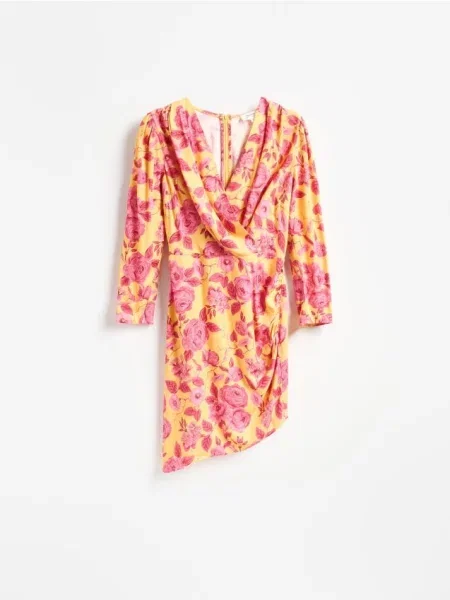 Reserved Rochie mini cu conținut ridicat de arămiu
