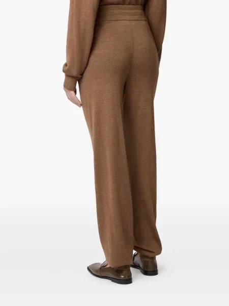 Pantaloni Tod's tricotate maro
