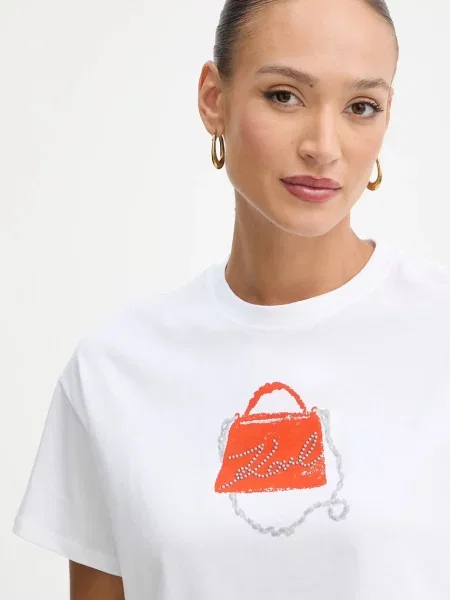 Футболка Karl Lagerfeld білий