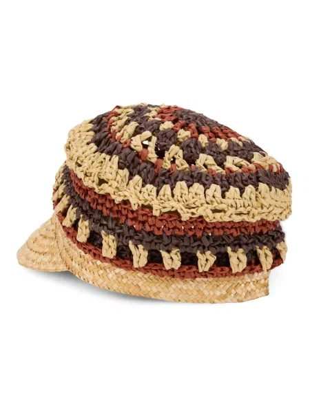 Czapka Alberta Ferretti beżowa