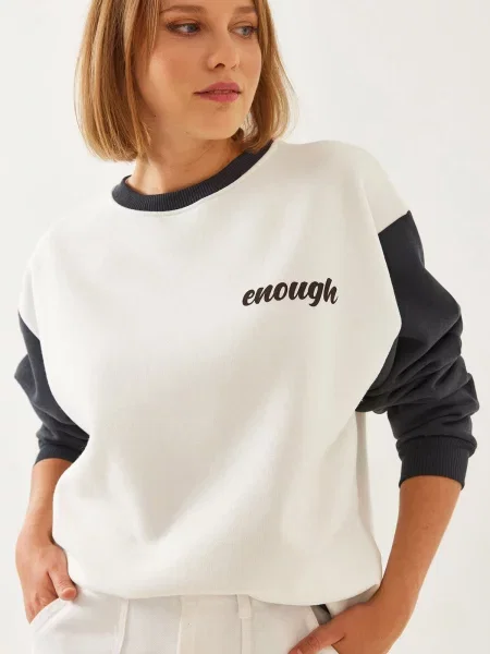 Hanorac Bianco Lucci alb