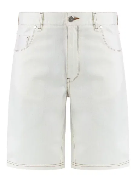 Džínové šortky Fendi bílé